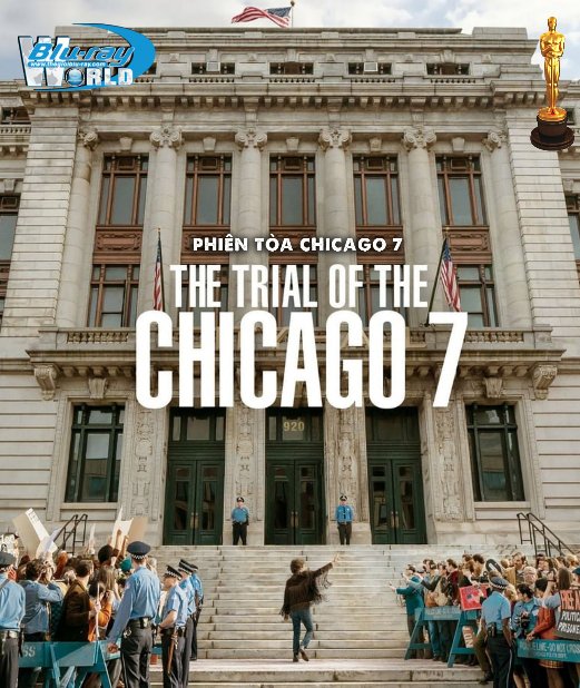 B4995. The Trial of the Chicago 7 2021 - Phiên Tòa Chicago 7 2D25G (DTS-HD MA 5.1) OSCAR 93